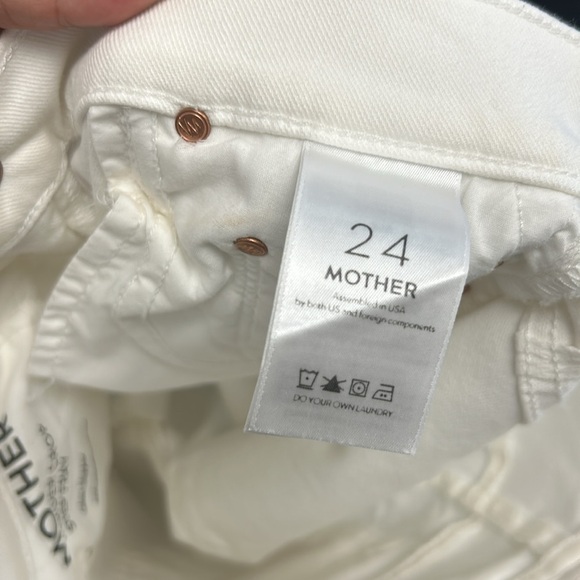 MOTHER The Insider Mid-Rise Crop Step Fray Glass Slipper - Picture 7 of 7